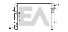 ElectroAuto 31R45055 - RADIADOR->APLICACION ORIGINAL MERCE