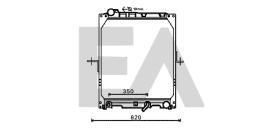 ElectroAuto 31R45066 - RADIADOR->APLICACION ORIGINAL MERCE