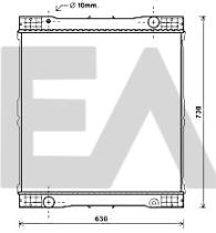 ElectroAuto 31R45067 - RADIADOR->APLICACION ORIGINAL MERCE