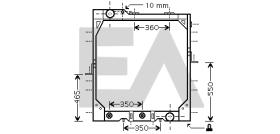 ElectroAuto 31R45072 - RADIADOR->APLICACION ORIGINAL MERCE