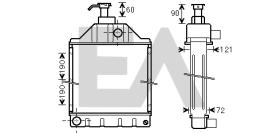 ElectroAuto 31R46004 - RADIADOR->APLICACION ORIGINAL MASSE
