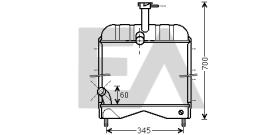 ElectroAuto 31R46010 - RADIADOR->APLICACION ORIGINAL MASSE