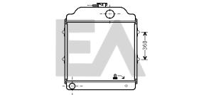 ElectroAuto 31R46012 - RADIADOR->APLICACION ORIGINAL MASSE