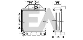 ElectroAuto 31R46016 - RADIADOR->APLICACION ORIGINAL MASSE