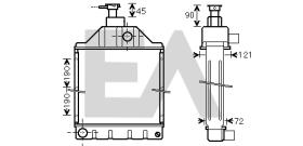 ElectroAuto 31R46022 - RADIADOR->APLICACION ORIGINAL MASSE