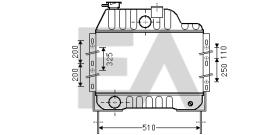 ElectroAuto 31R46030 - RADIADOR->APLICACION ORIGINAL MASSE