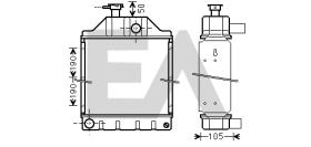 ElectroAuto 31R46032 - RADIADOR->APLICACION ORIGINAL MASSE