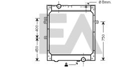 ElectroAuto 31R47029 - RADIADOR->APLICACION ORIGINAL MAN