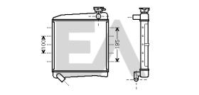 ElectroAuto 31R48002 - RADIADOR->APLICACION ORIGINAL MICRO