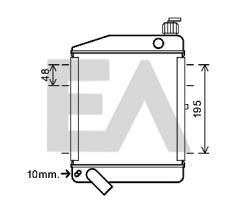 ElectroAuto 31R48003 - RADIADOR->APLICACION ORIGINAL MICRO