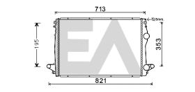 ElectroAuto 31R49002 - RADIADOR->APLICACION ORIGINAL MASER