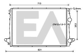 ElectroAuto 31R49003 - RADIADOR->APLICACION ORIGINAL MASER