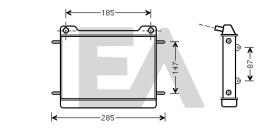ElectroAuto 31R50005 - RADIADOR AUXILIAR->APLICACION ORIGI