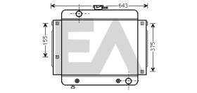 ElectroAuto 31R50015 - RADIADOR->APLICACION ORIGINAL MERCE