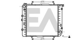ElectroAuto 31R50023 - RADIADOR->APLICACION ORIGINAL MERCE