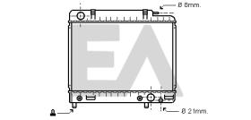 ElectroAuto 31R50025 - RADIADOR->APLICACION ORIGINAL MERCE