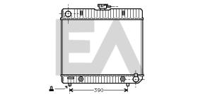 ElectroAuto 31R50027 - RADIADOR->APLICACION ORIGINAL MERCE