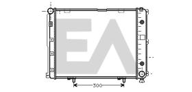 ElectroAuto 31R50062 - RADIADOR AGUA MERCEDES BENZ