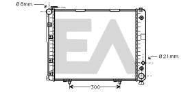 ElectroAuto 31R50065 - RADIADOR->APLICACION ORIGINAL MERCE