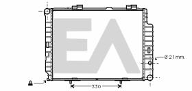 ElectroAuto 31R50067 - RADIADOR->APLICACION ORIGINAL MERCE