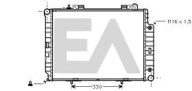 ElectroAuto 31R50069 - RADIADOR->APLICACION ORIGINAL MERCE