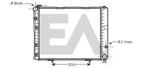 ElectroAuto 31R50074 - RADIADOR->APLICACION ORIGINAL MERCE
