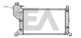 ElectroAuto 31R50130 - RADIADOR->APLICACION ORIGINAL MERCE