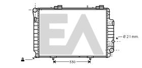 ElectroAuto 31R50141 - RADIADOR->APLICACION ORIGINAL MERCE