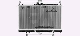 ElectroAuto 31R51109 - RADIADOR->APLICACION ORIGINAL MITSU