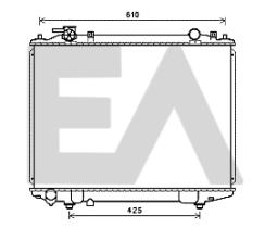 ElectroAuto 31R52114 - RADIADOR->APLICACION ORIGINAL MAZDA