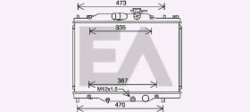 ElectroAuto 31R52127 - RADIADOR->APLICACION ORIGINAL MAZDA