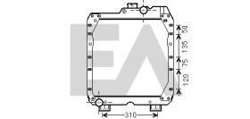 ElectroAuto 31R53005 - RADIADOR->APLICACION ORIGINAL NEW H