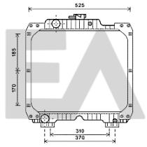 ElectroAuto 31R53007 - RADIADOR->APLICACION ORIGINAL NEW H