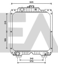 ElectroAuto 31R53008 - RADIADOR->APLICACION ORIGINAL CASE