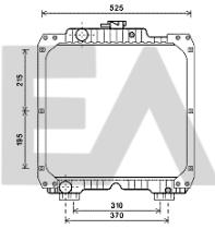 ElectroAuto 31R53010 - RADIADOR->APLICACION ORIGINAL NEW H