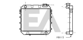 ElectroAuto 31R54002 - RADIADOR->APLICACION ORIGINAL OPEL