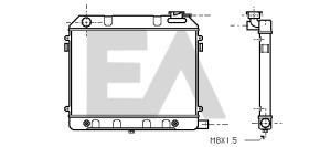 ElectroAuto 31R54006 - RADIADOR->APLICACION ORIGINAL OPEL