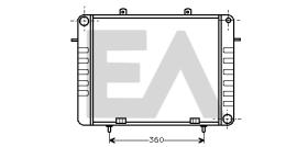 ElectroAuto 31R54022 - RADIADOR->APLICACION ORIGINAL OPEL