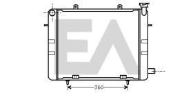 ElectroAuto 31R54024 - RADIADOR->APLICACION ORIGINAL OPEL
