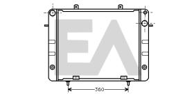 ElectroAuto 31R54031 - RADIADOR->APLICACION ORIGINAL OPEL