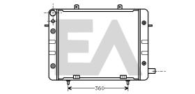 ElectroAuto 31R54033 - RADIADOR->APLICACION ORIGINAL OPEL
