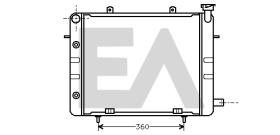 ElectroAuto 31R54034 - RADIADOR->APLICACION ORIGINAL OPEL