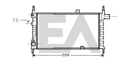 ElectroAuto 31R54036 - RADIADOR->APLICACION ORIGINAL OPEL