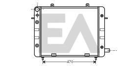 ElectroAuto 31R54043 - RADIADOR->APLICACION ORIGINAL OPEL