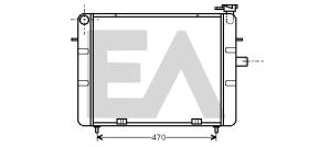 ElectroAuto 31R54048 - RADIADOR->APLICACION ORIGINAL OPEL