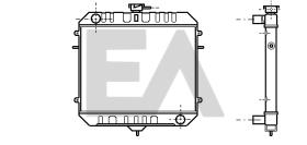 ElectroAuto 31R54050 - RADIADOR->APLICACION ORIGINAL OPEL