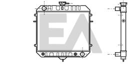 ElectroAuto 31R54051 - RADIADOR->APLICACION ORIGINAL OPEL
