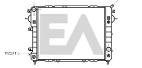 ElectroAuto 31R54057 - RADIADOR->APLICACION ORIGINAL OPEL