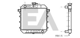ElectroAuto 31R54060 - RADIADOR->APLICACION ORIGINAL OPEL