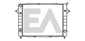 ElectroAuto 31R54062 - RADIADOR->APLICACION ORIGINAL OPEL
